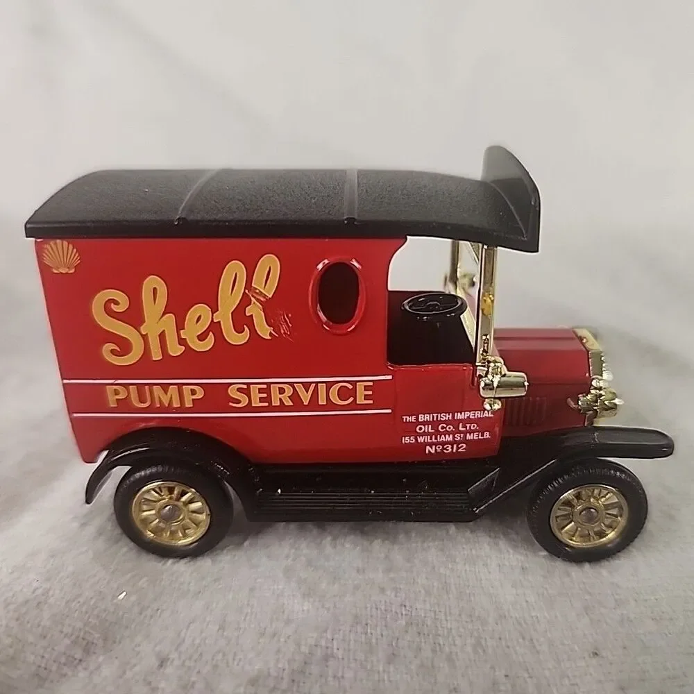 Lledo Days Gone Shell Delivery Truck Vintage Made In England Die Cast Old Toy